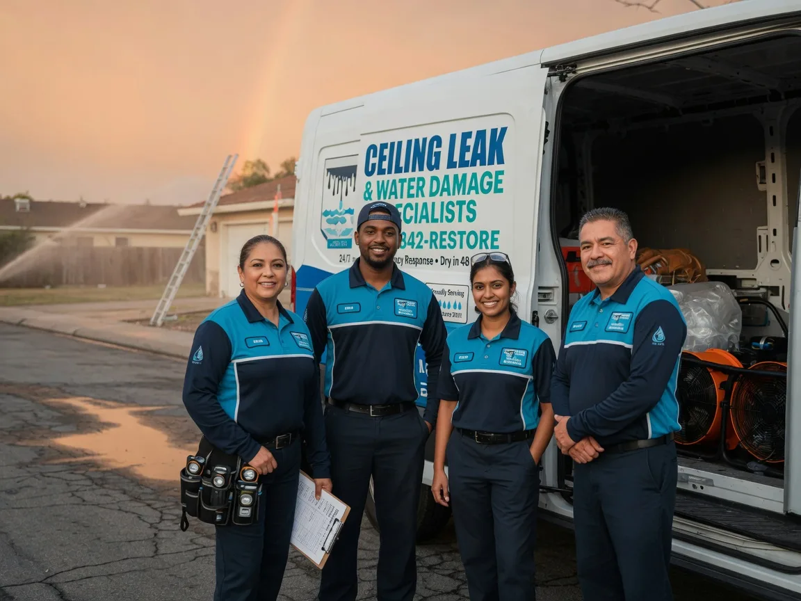 Ceiling Leak Cleanup company in Penryn, CA
